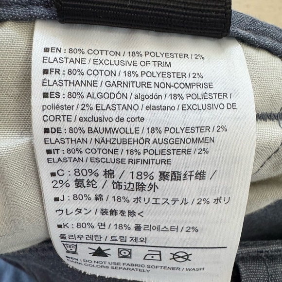 Arc'teryx A2B Commuter Pants  38 blue/Grey Bike Cycling Reflective Performance - Picture 8 of 11